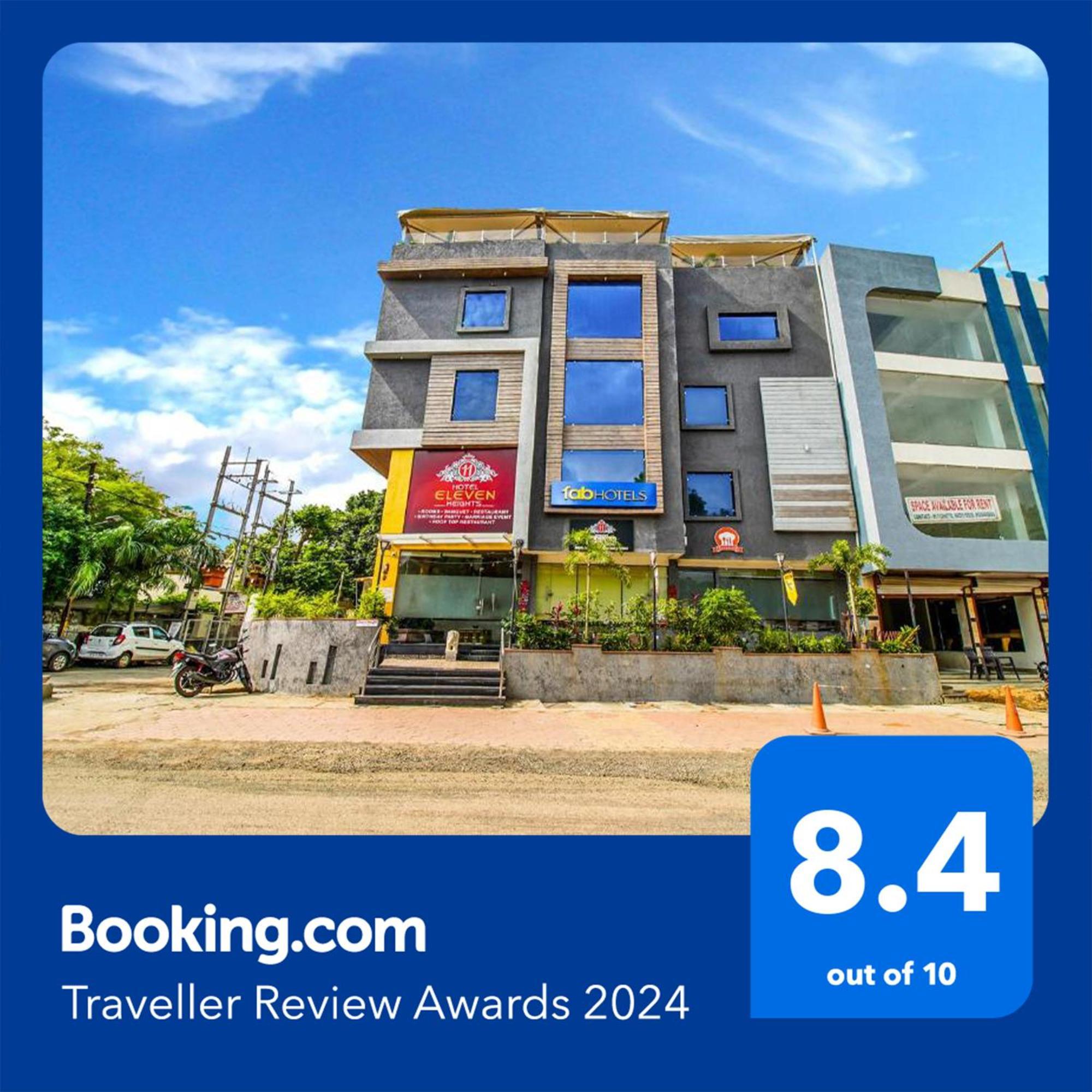 FabHotel Eleven Heights Bhopal Buitenkant foto